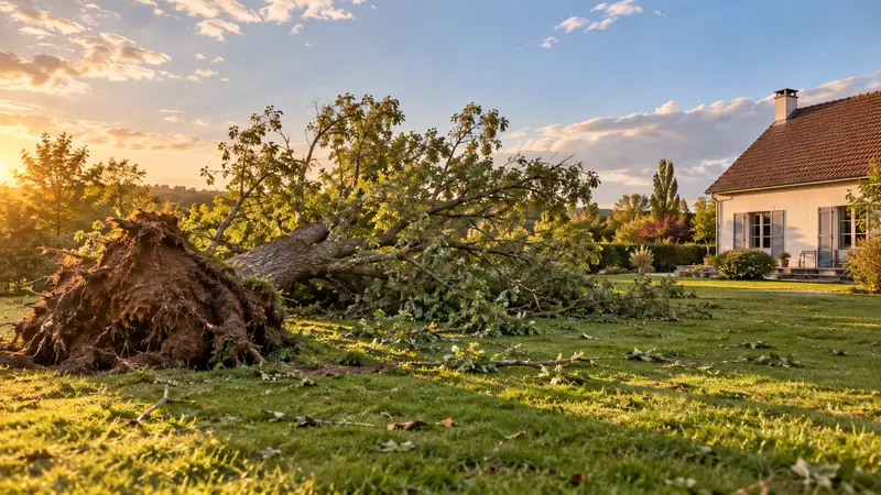 Arbre tombé : l’assurance paie-t-elle ?